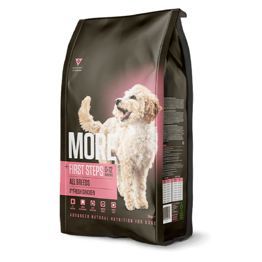 MORE Dog Food: +First Steps All Breeds Chicken 12kg
