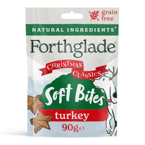 Forthglade Christmas Dog Treats Turkey & Cranberry 90g