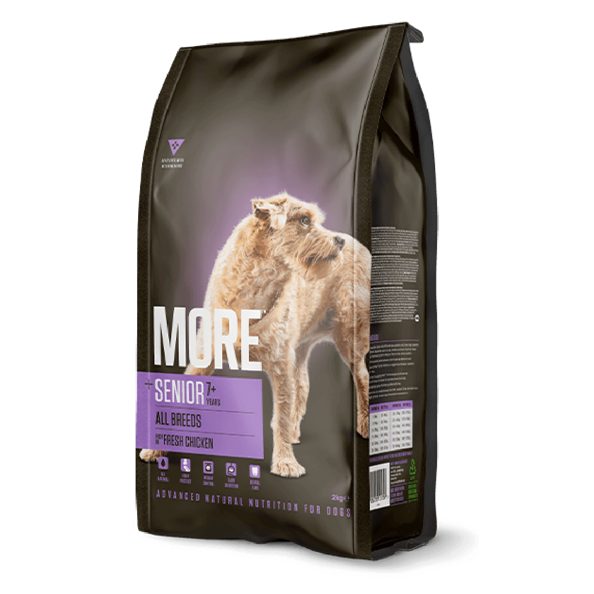 MORE Dog Food: +Senior All Breeds Chicken 12kg