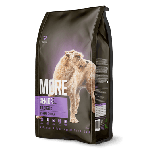 MORE Dog Food: +Senior All Breeds Chicken 12kg