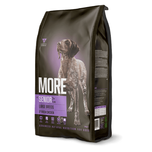 MORE Dog Food: +Senior Large Breed Chicken 12kg