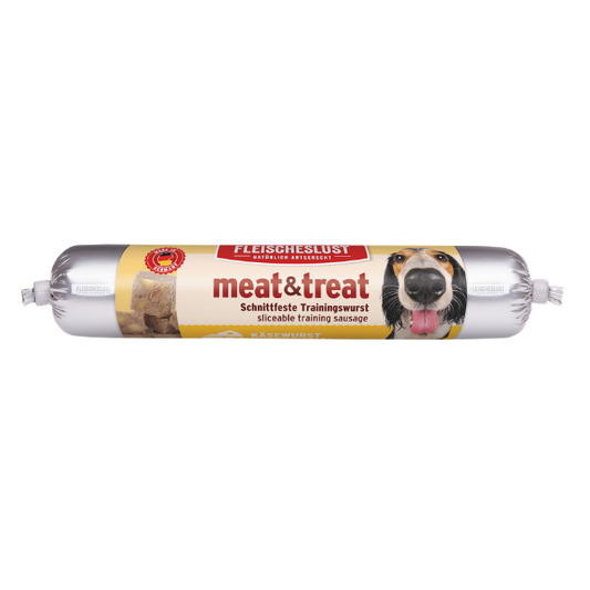 Fleischeslust Meat & Treat Cheese Dog Treat 80g