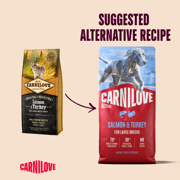 Carnilove Dog Food: Adult Large Breed Salmon & Turkey