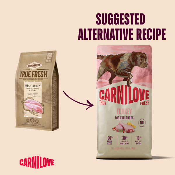 Carnilove Dog Food: True Fresh Adult Turkey