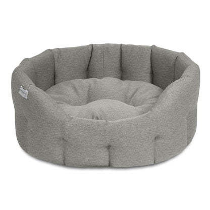 Earthbound Round Camden Bed Grey