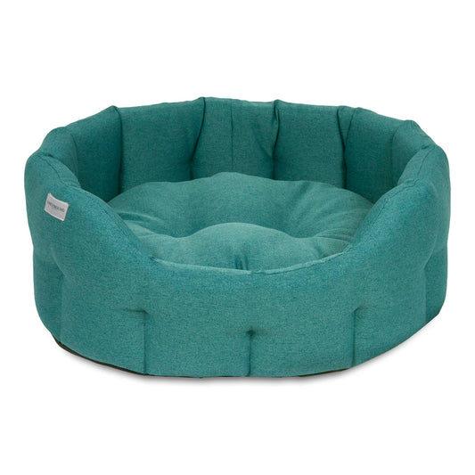 Earthbound Round Camden Bed Teal