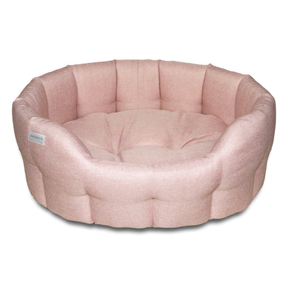 Earthbound Round Morland Bed Pink