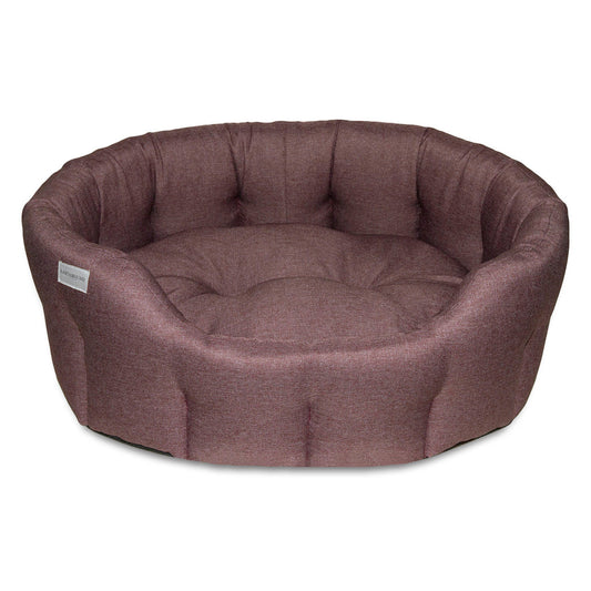 Earthbound Round Eden Bed Mulberry