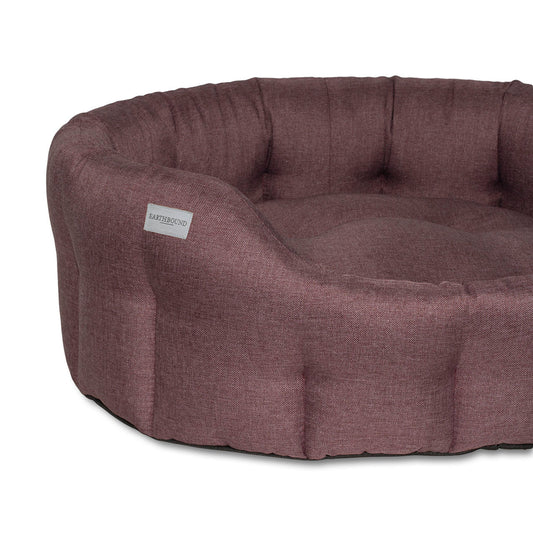 Earthbound Round Eden Bed Mulberry