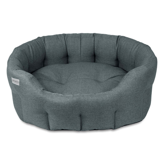 Earthbound Round Morland Bed Iron Grey