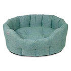 Earthbound Round Marlow Bed Turquoise