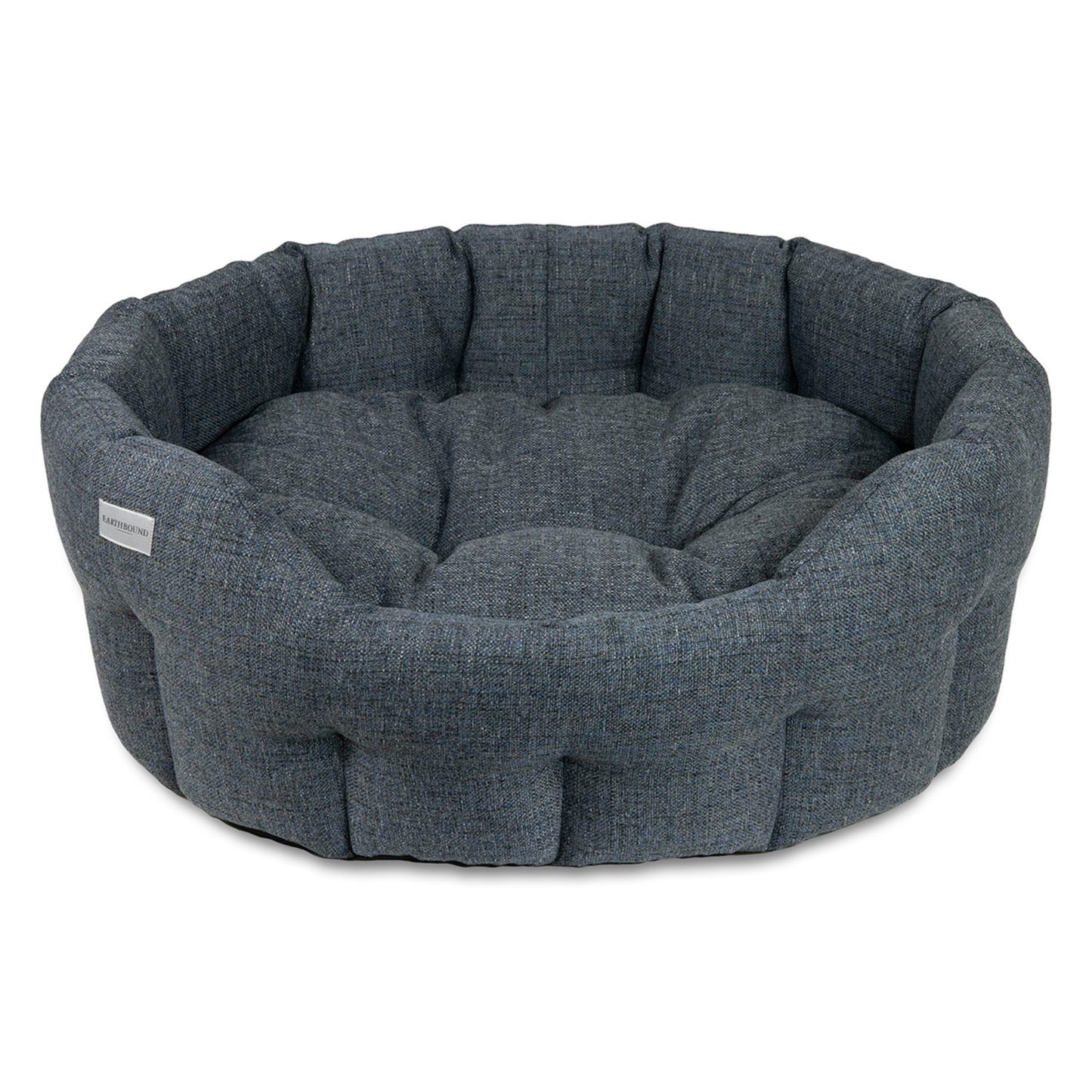 Earthbound Round Banbury Bed Night Blue