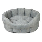 Earthbound Round Banbury Bed Pave Grey