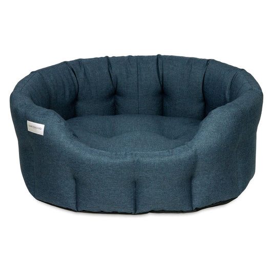 Earthbound Round Eden Bed Ocean Blue