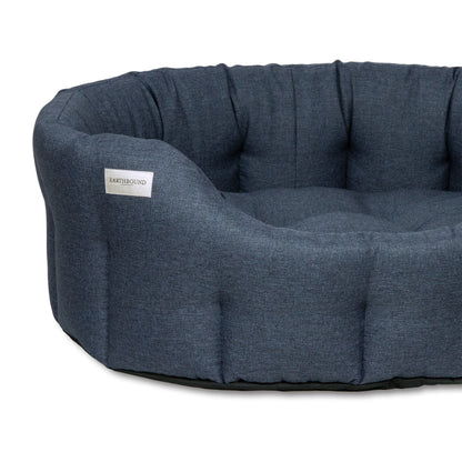 Earthbound Round Eden Bed Ocean Blue