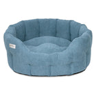 Earthbound Round Orkney Bed Daisy Blue