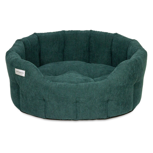 Earthbound Round Orkney Bed Evergreen