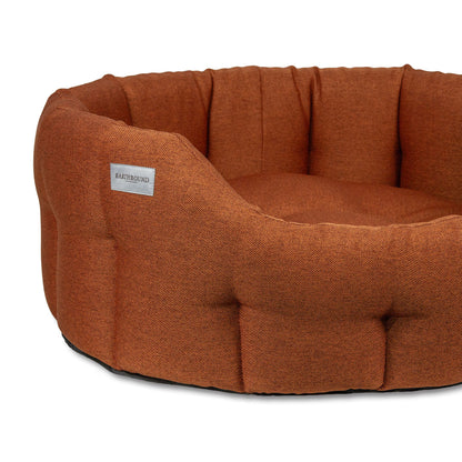 Earthbound Round Camden Bed Burnt Orange