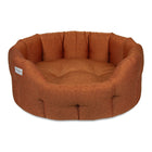 Earthbound Round Camden Bed Burnt Orange