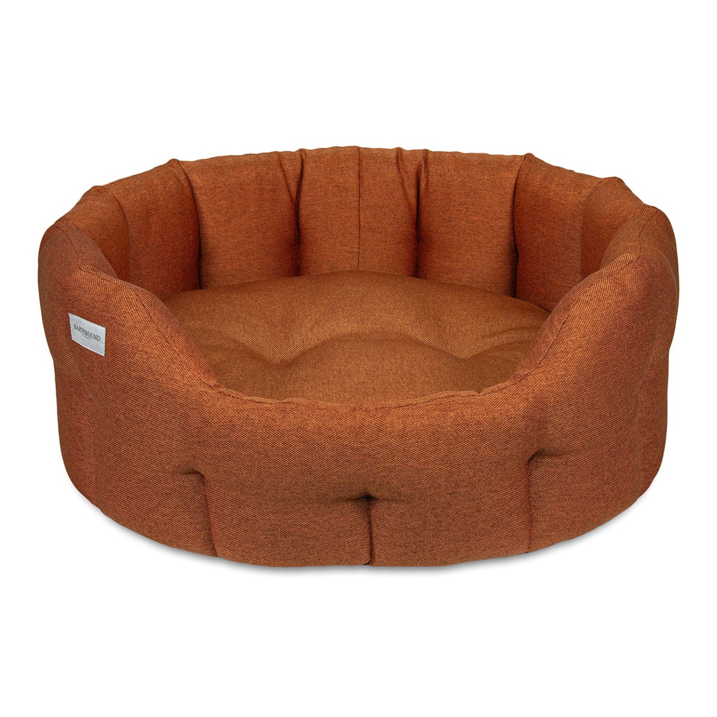 Earthbound Round Camden Bed Burnt Orange