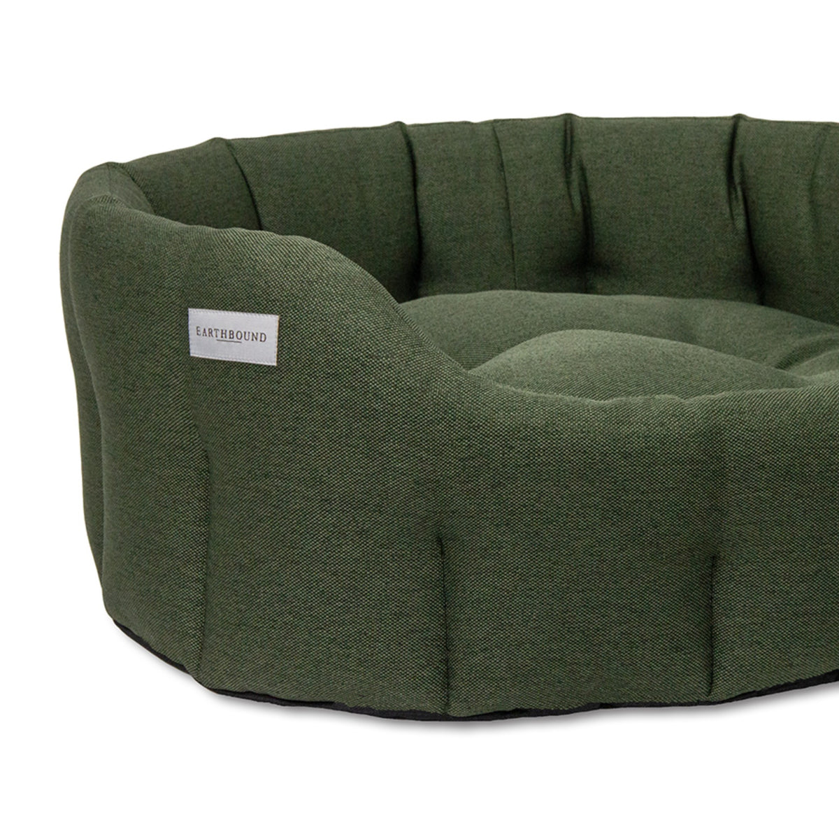 Earthbound Round Camden Bed Juniper Green