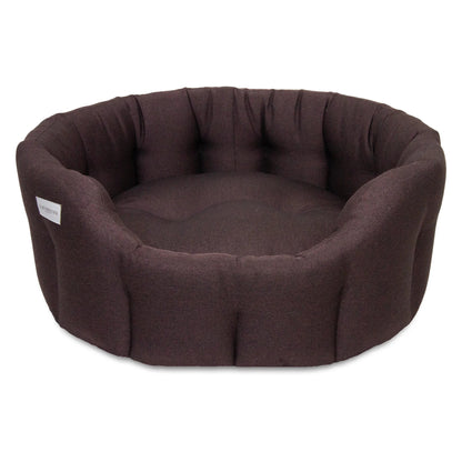 Earthbound Round Camden Bed Tyrian Purple