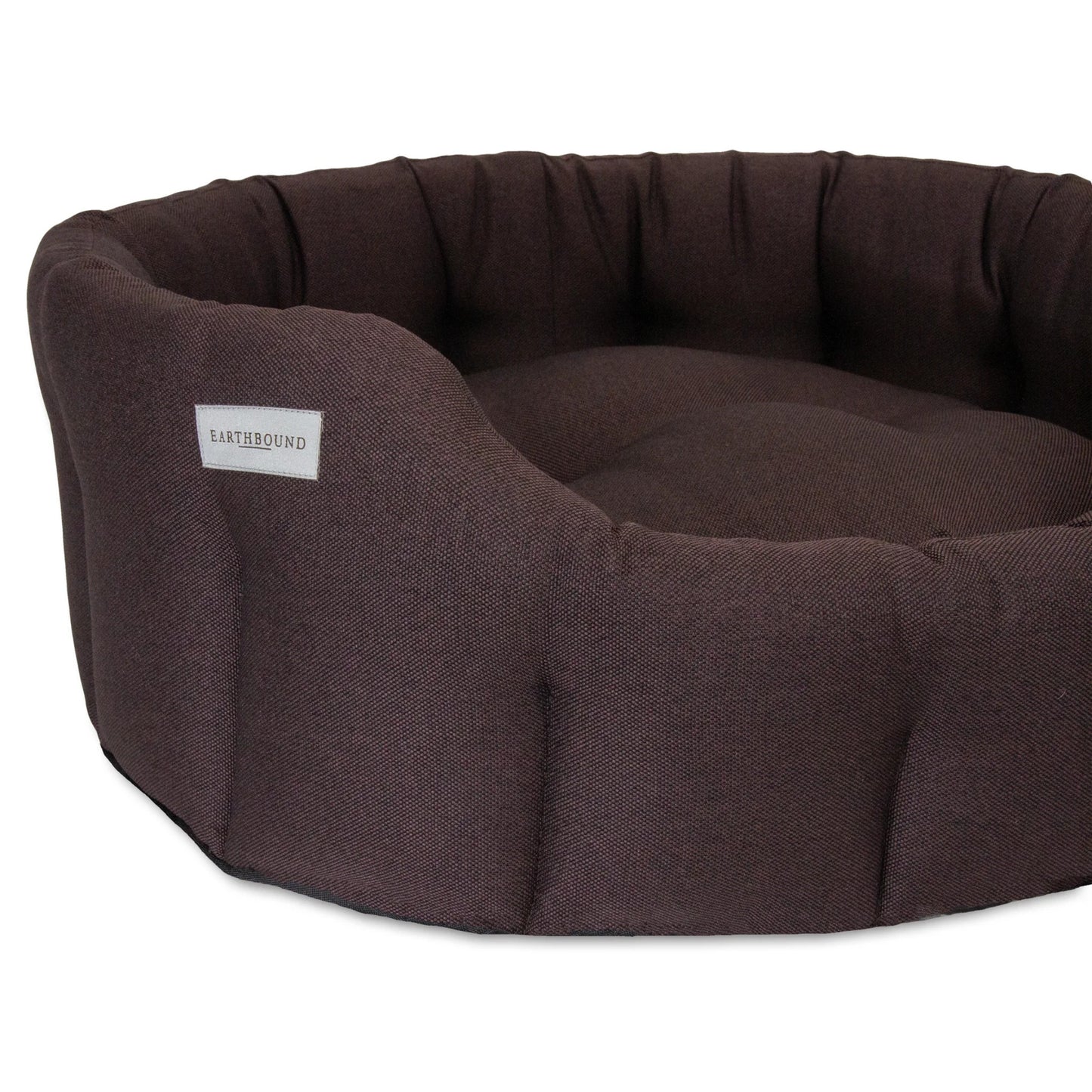 Earthbound Round Camden Bed Tyrian Purple