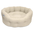 Earthbound Round Devon Bed Ivory Pearl