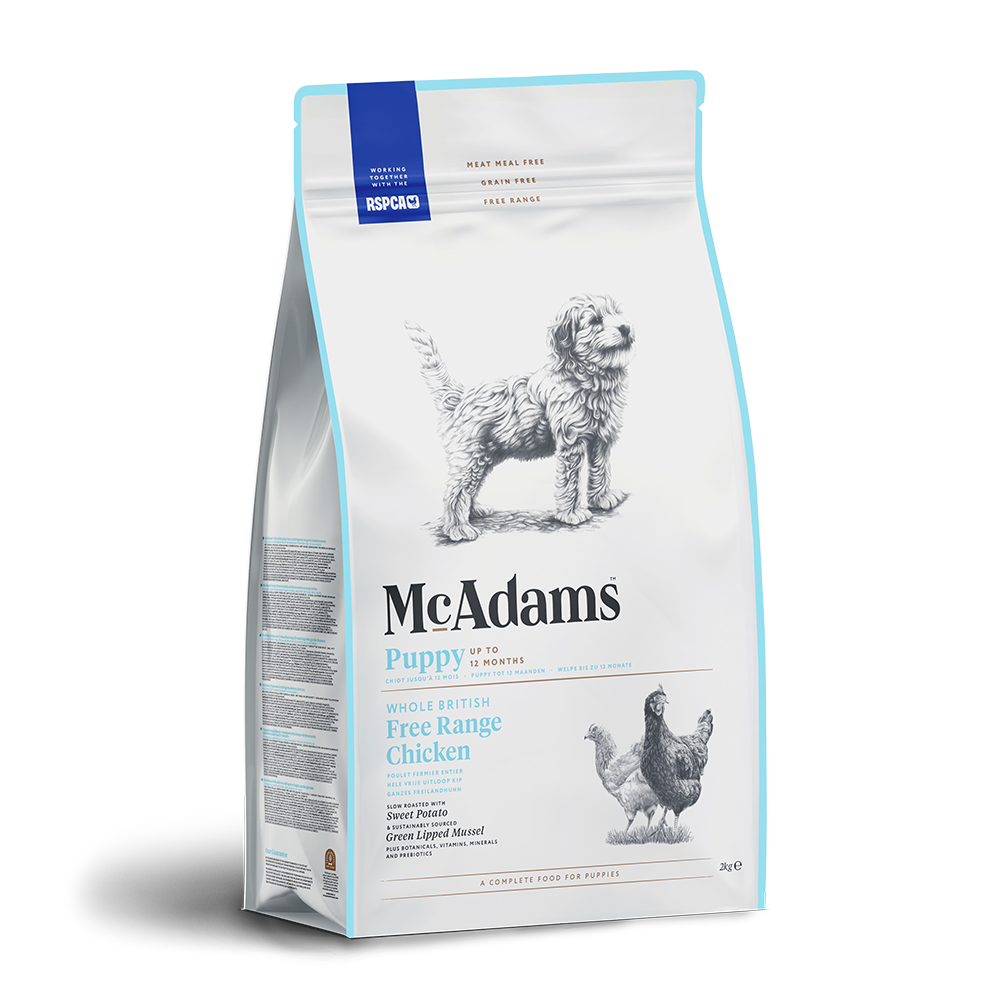 McAdams Dog Food: Puppy Free Range Chicken