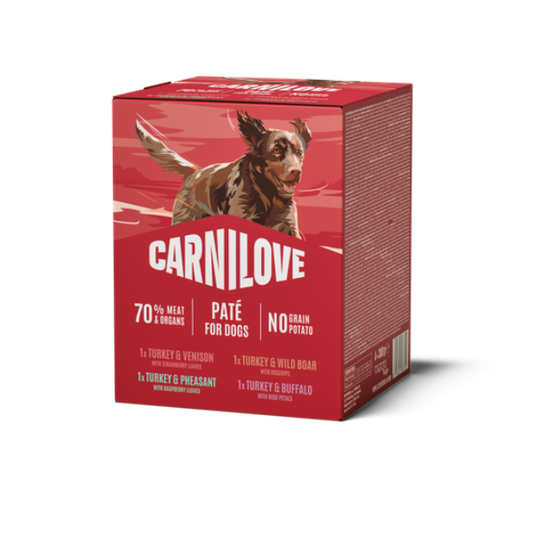 Carnilove Wet Dog Food: Pouch Adult MultiPack 4x300g