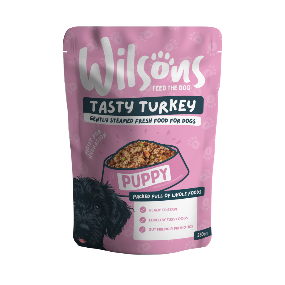 Wilsons Wet Dog Food: Fresh Puppy Turkey 380g