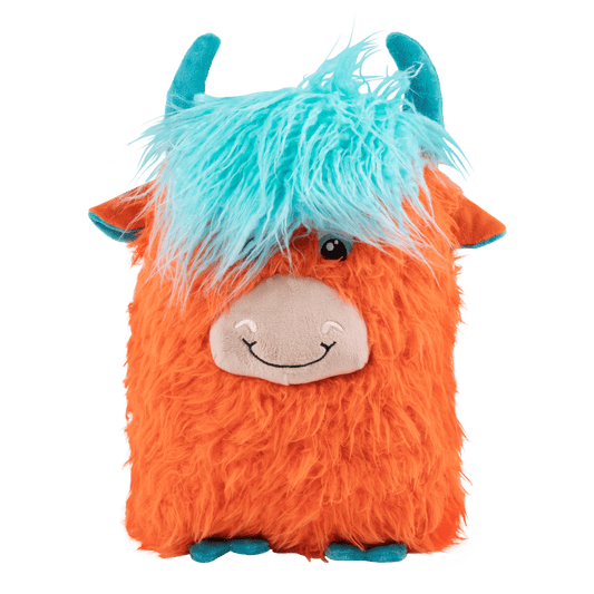 KONG Comfort Jumbo Highland Cow Orange Extra Large