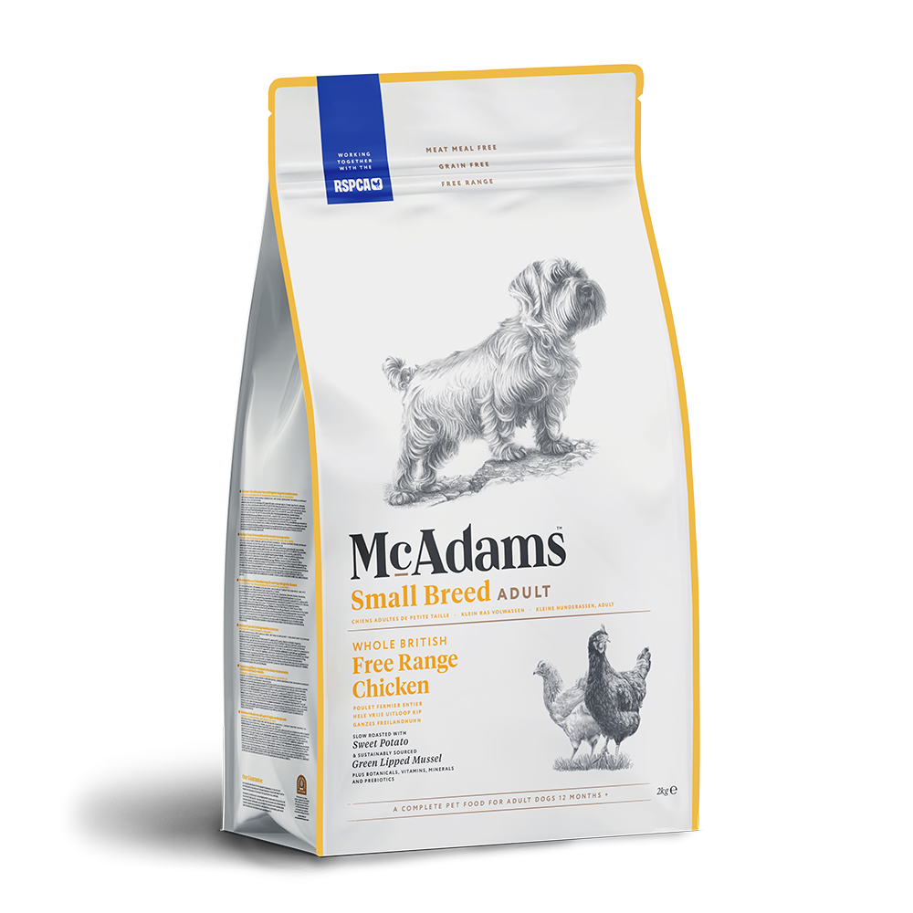 McAdams Dog Food: Adult Small Breed Free Range Chicken
