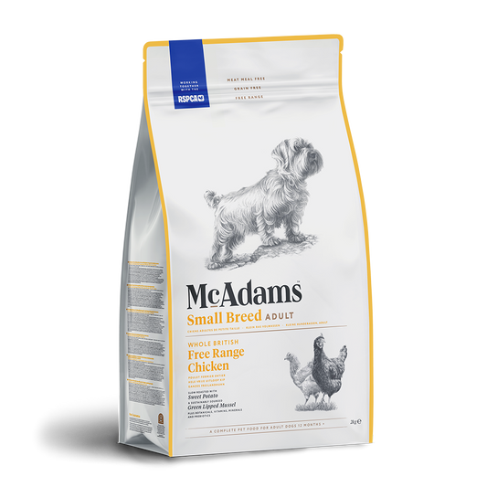 McAdams Dog Food: Adult Small Breed Free Range Chicken