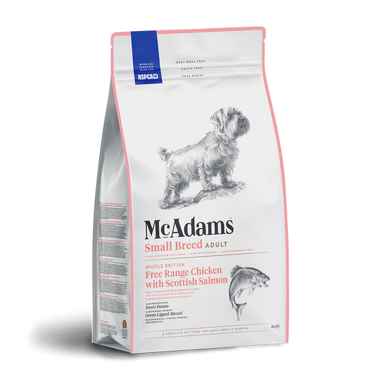 McAdams Dog Food: Adult Small Breed Free Range Chicken & Salmon