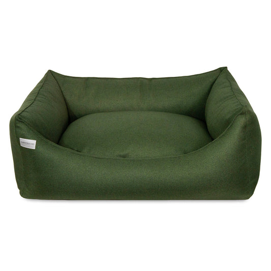 Earthbound Rectangular Removable Cover Morland Bed Dark Green
