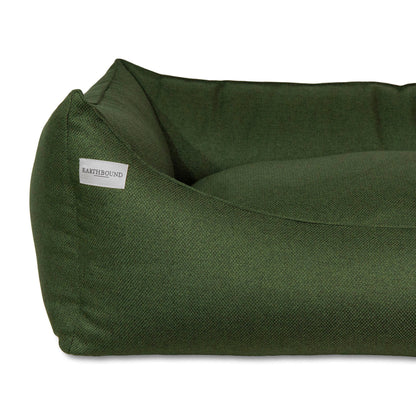 Earthbound Rectangular Removable Cover Morland Bed Dark Green
