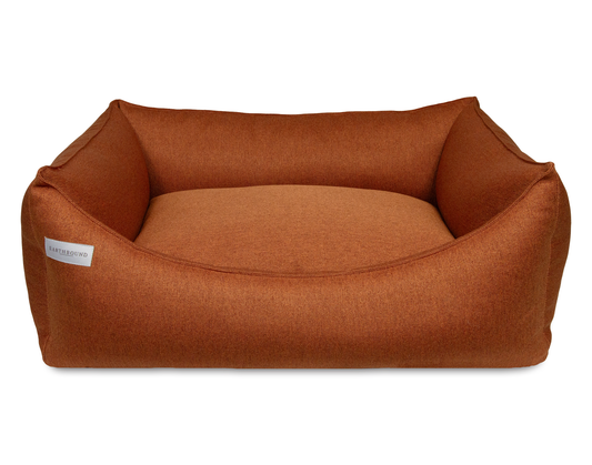 Earthbound Rectangular Removable Cover Camden Bed Burnt Orange