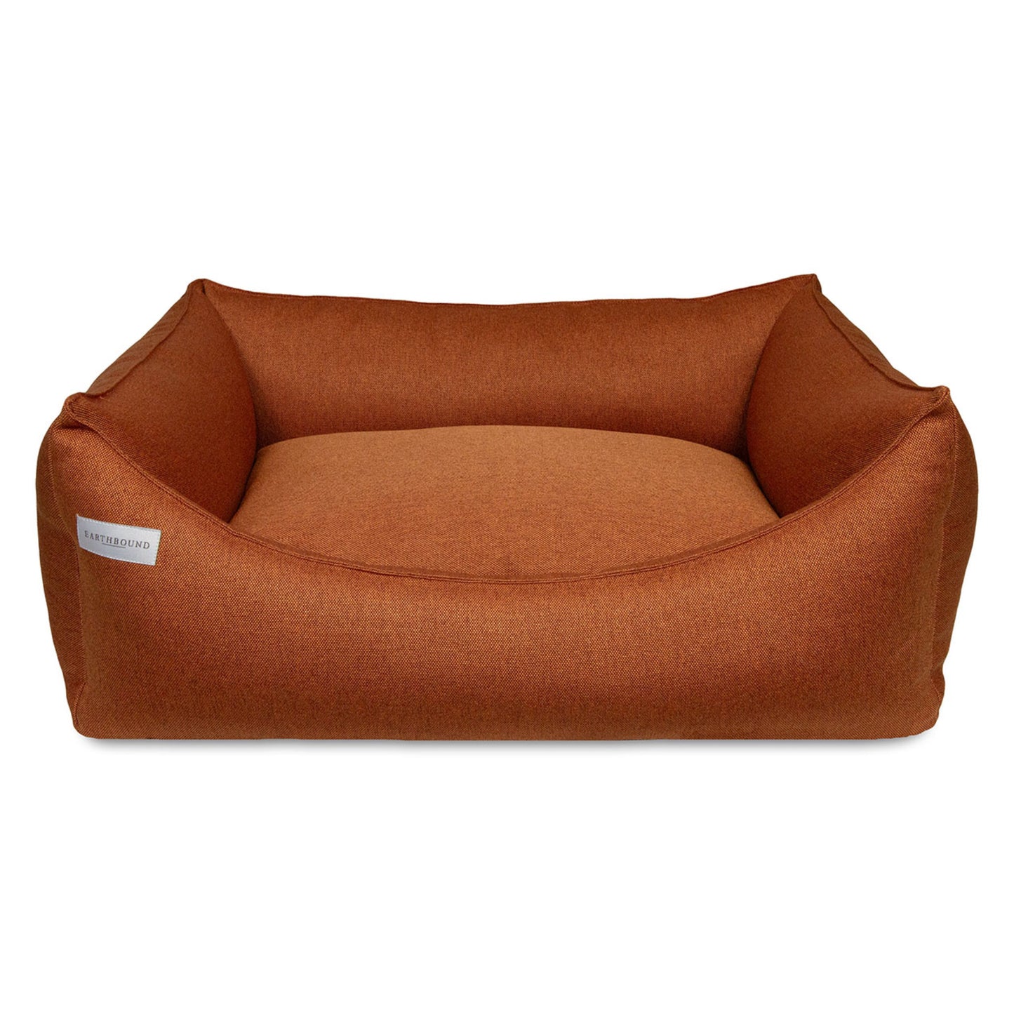 Earthbound Rectangular Removable Cover Camden Bed Burnt Orange