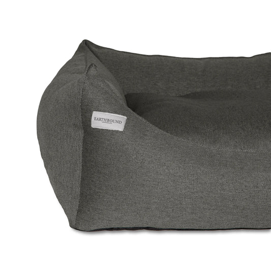 Earthbound Rectangular Removable Cover Camden Bed Pebble Grey