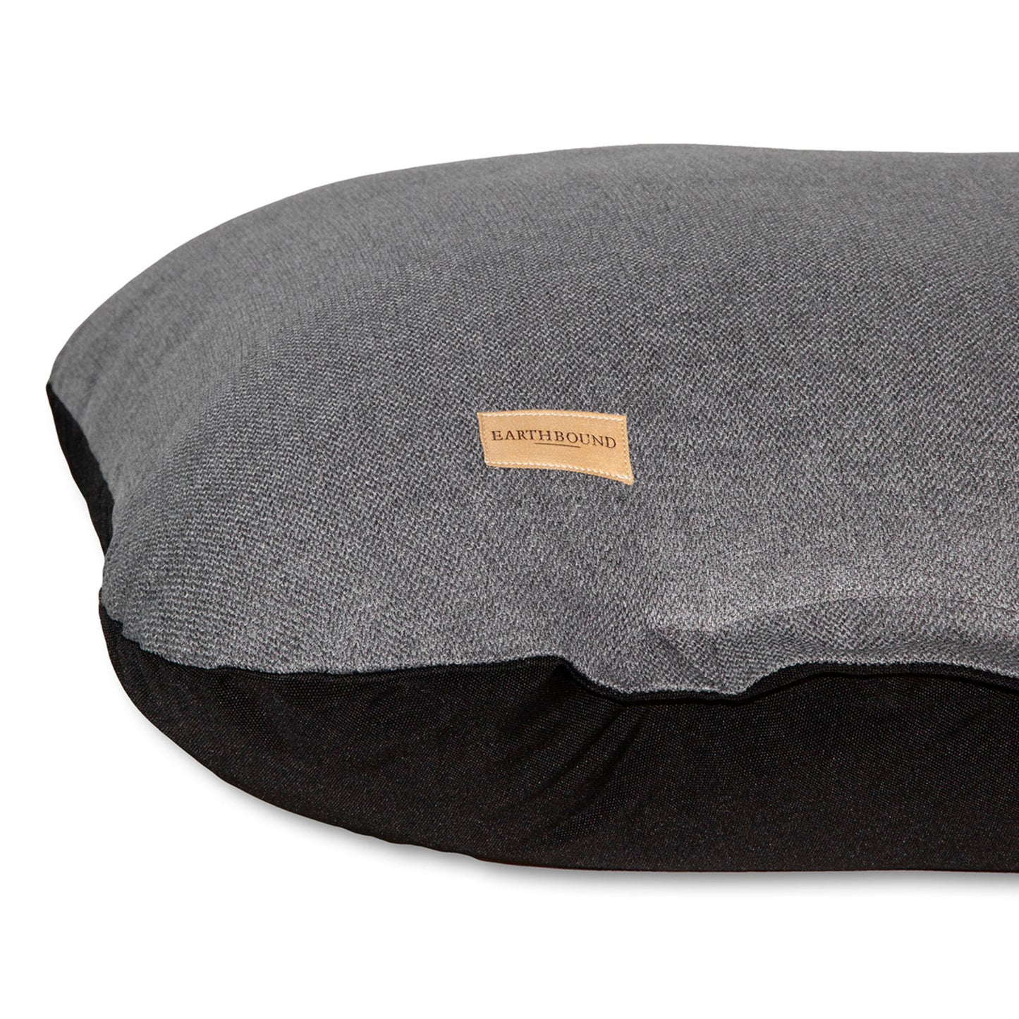 Earthbound Flat Cushion Morland Iron Grey