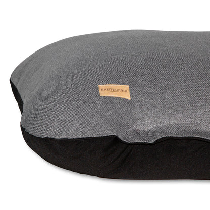 Earthbound Flat Cushion Morland Iron Grey