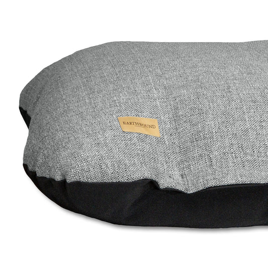Earthbound Flat Cushion Banbury Pave Grey
