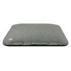 Earthbound Flat Cushion Tweed Steel Grey