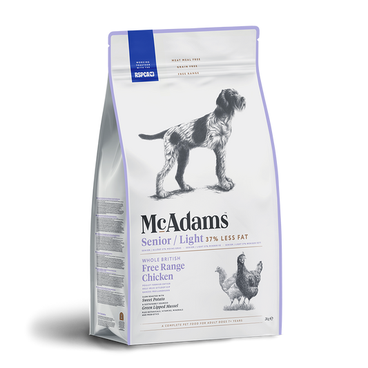McAdams Dog Food: Senior/ Light Free Range Chicken
