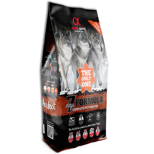 Alpha Spirit Dog Food: The Only One Adult 7 Days Formula