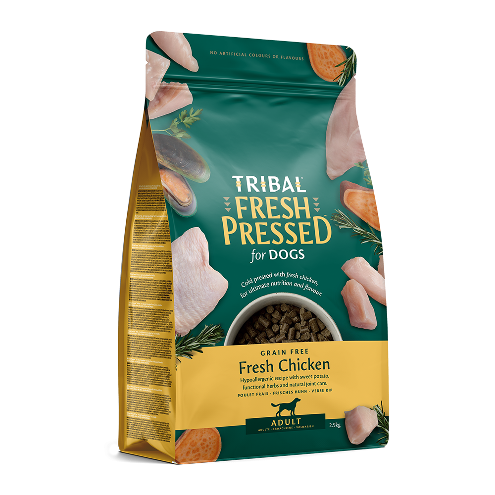 Tribal Dog Food: Adult Cold Pressed Fresh Chicken