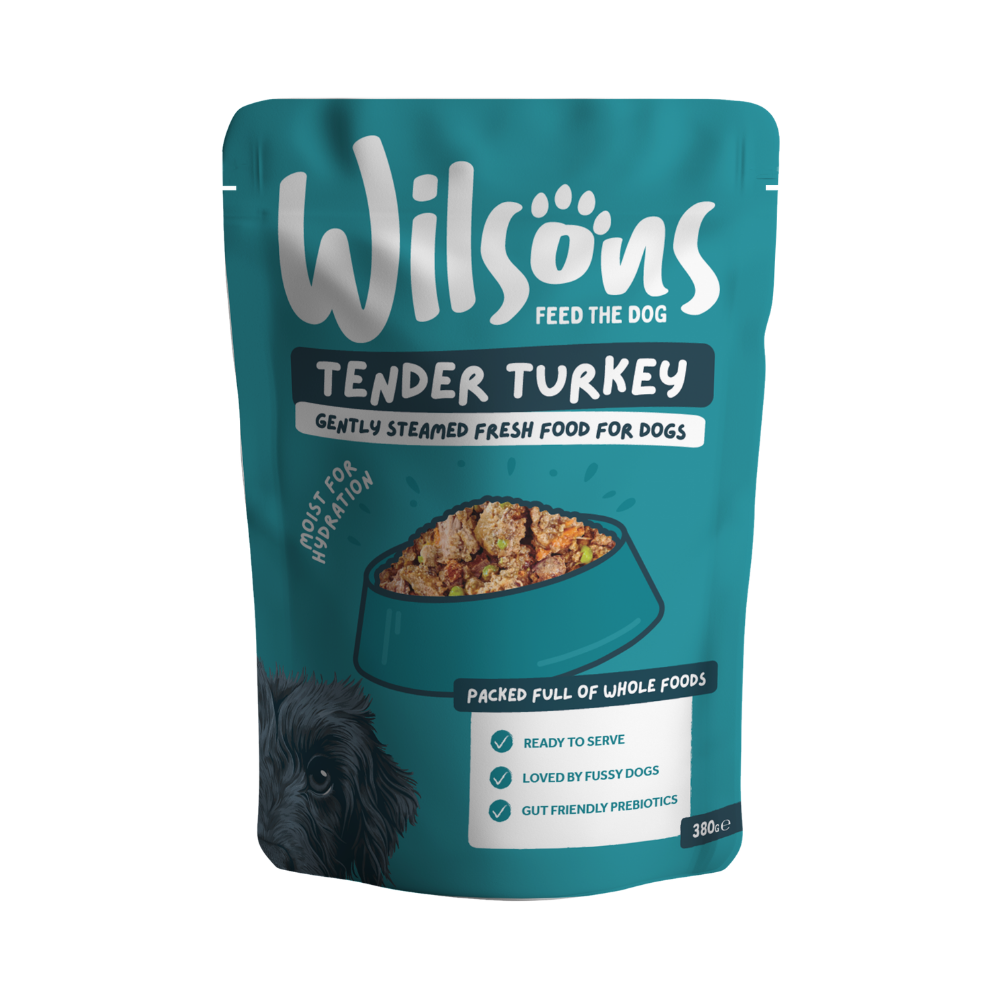 Wilsons Wet Dog Food: Fresh Adult Turkey 380g