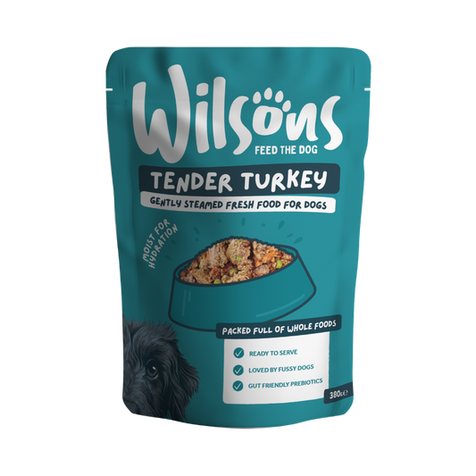 Wilsons Wet Dog Food: Fresh Adult Turkey 380g