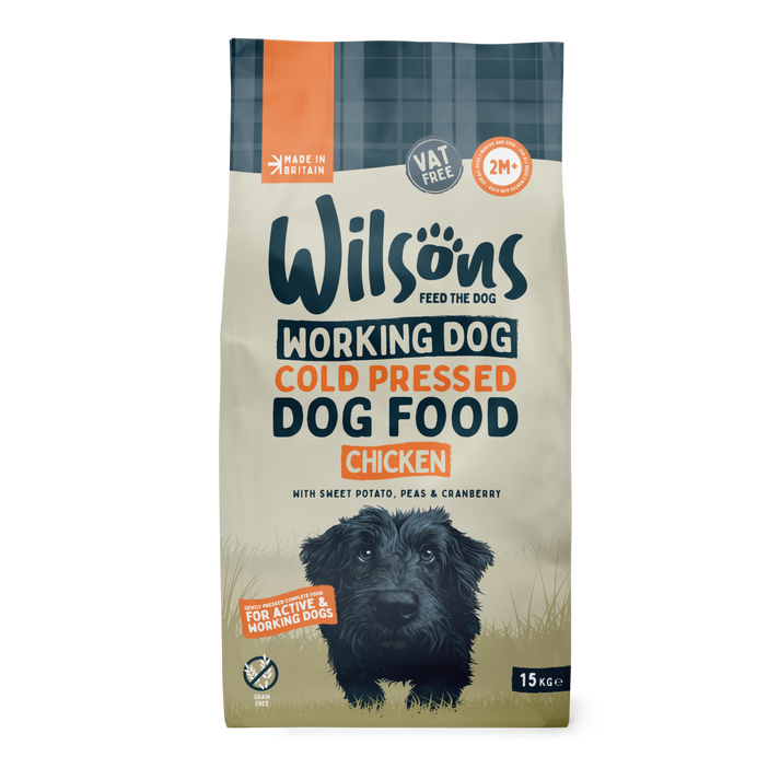 Wilsons Working Dog Food: Cold Pressed Chicken 15kg